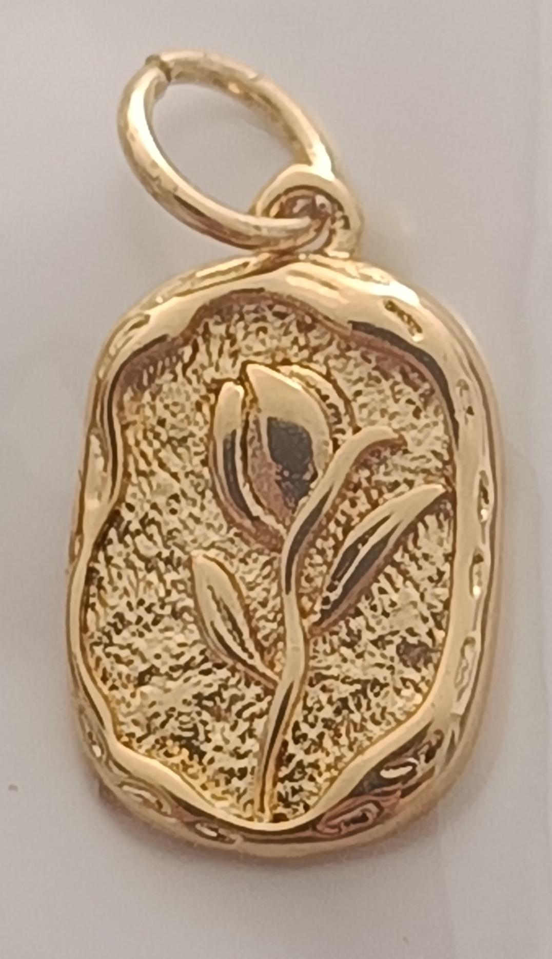 MEDALLA ROSA LAMINADA 