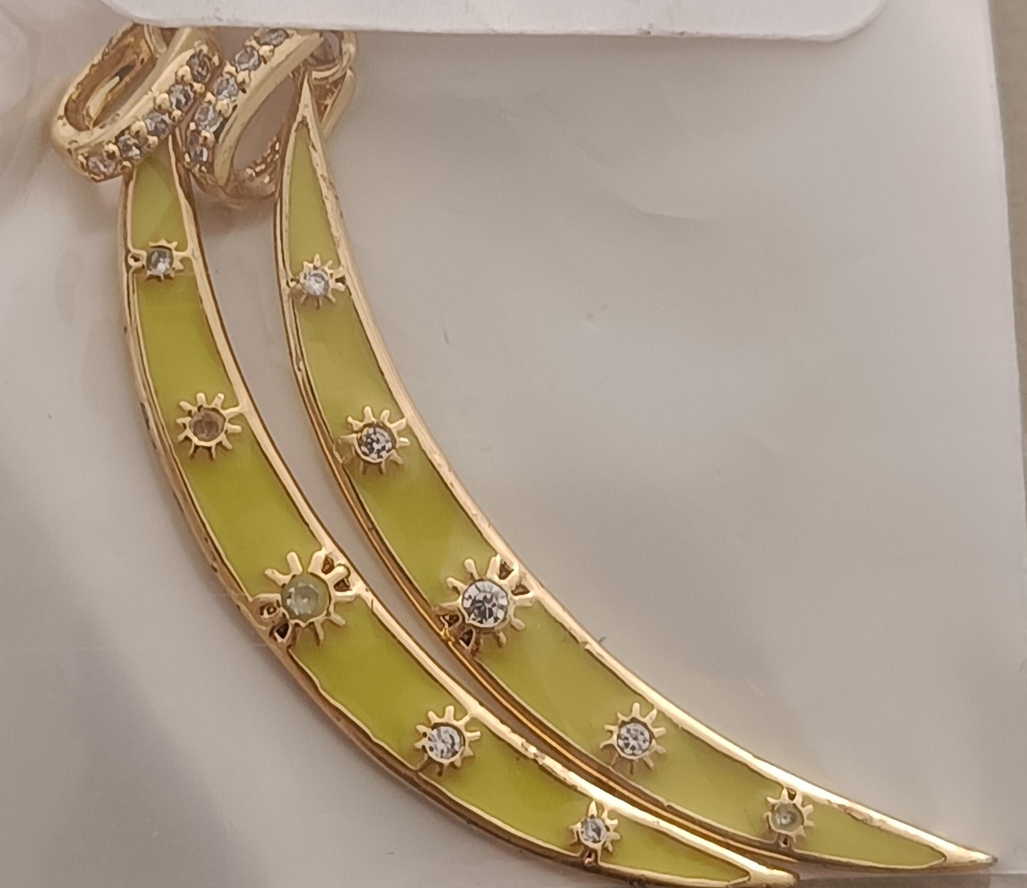 LUNA DELGADA ESMALTAD. AMARILLO