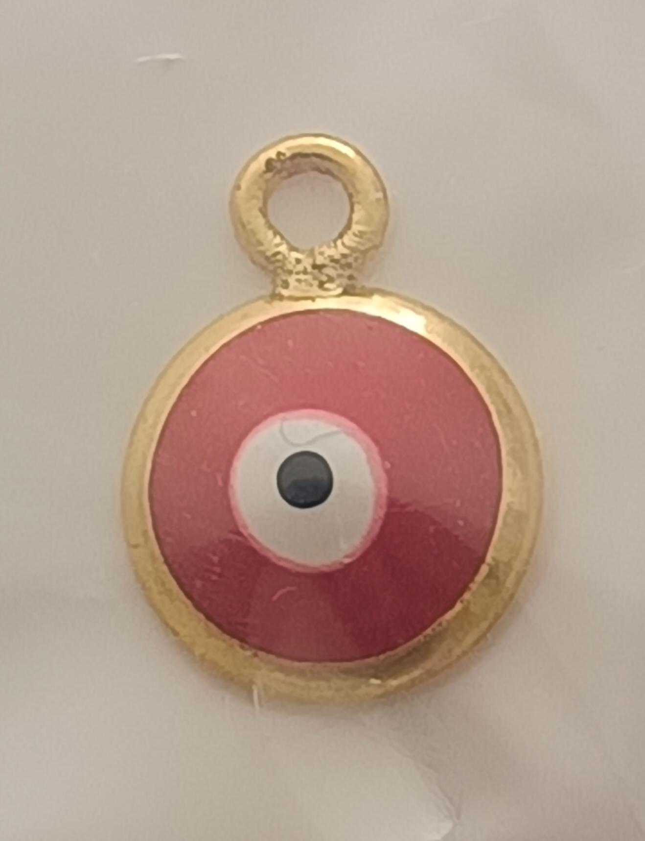 DIJE CIRCULO CH OJO ROJO LAM