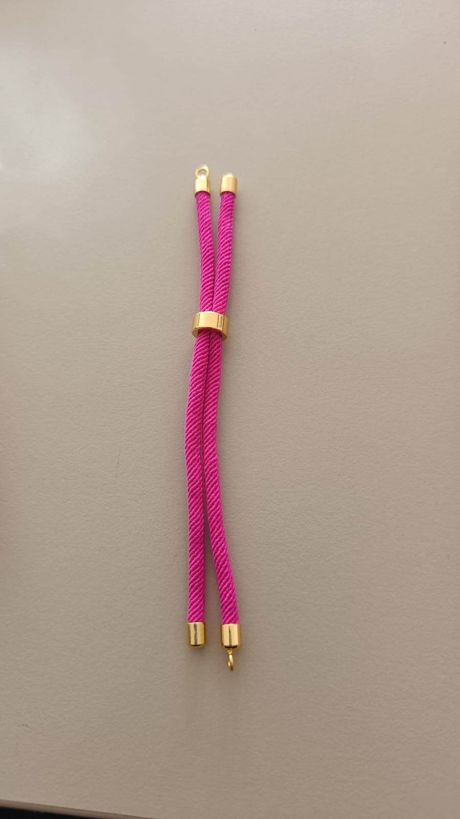 PORTA PULSERA TELA ROSA FUCSIA