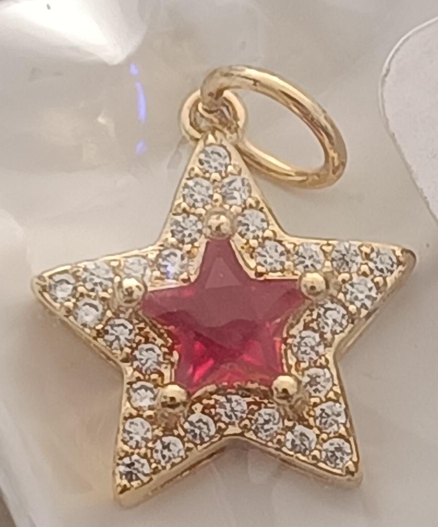 ESTRELLA 5 PICOS ZIR. COLOR