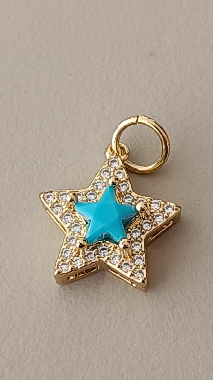 ESTRELLA 6 PICOS ZIR. COLOR