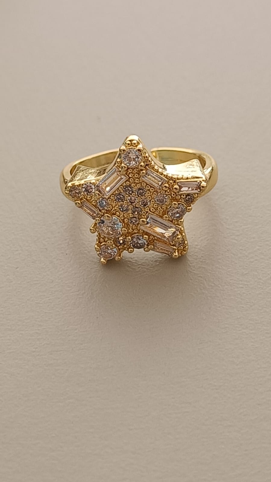 ANILLO ESTRELLA ZIR. MIX LAM.