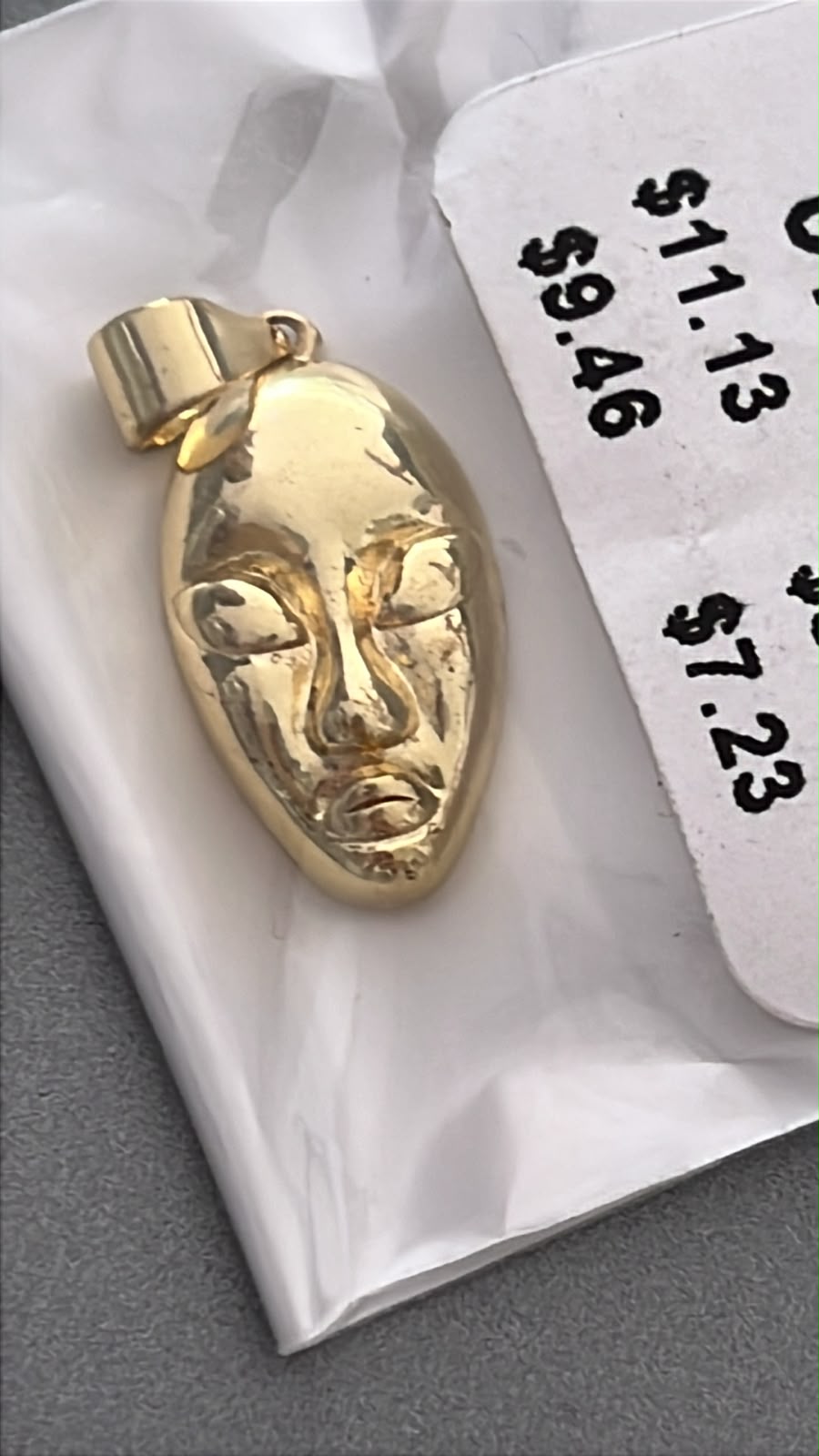 DIJE ROSTRO LISO